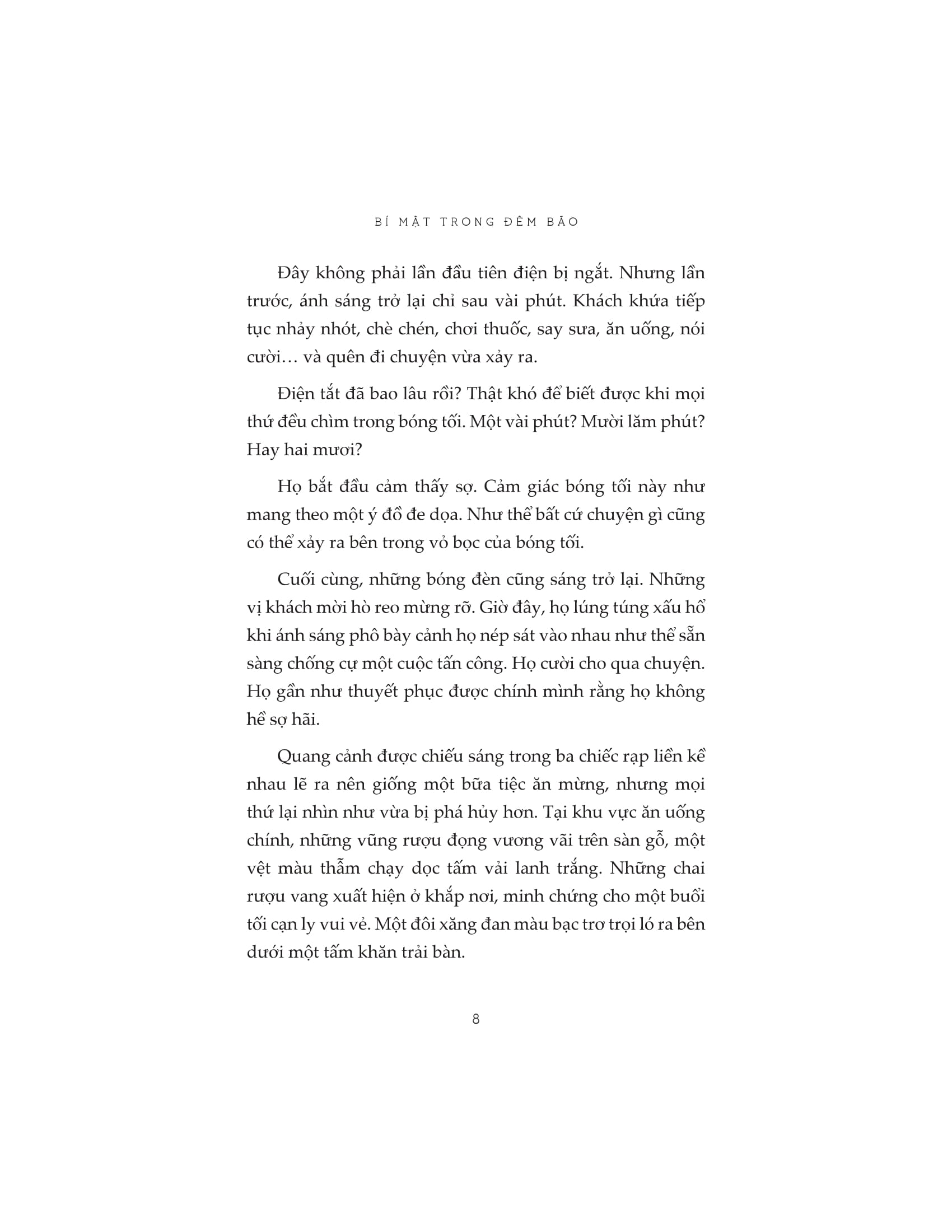 bí mật trong đêm bão