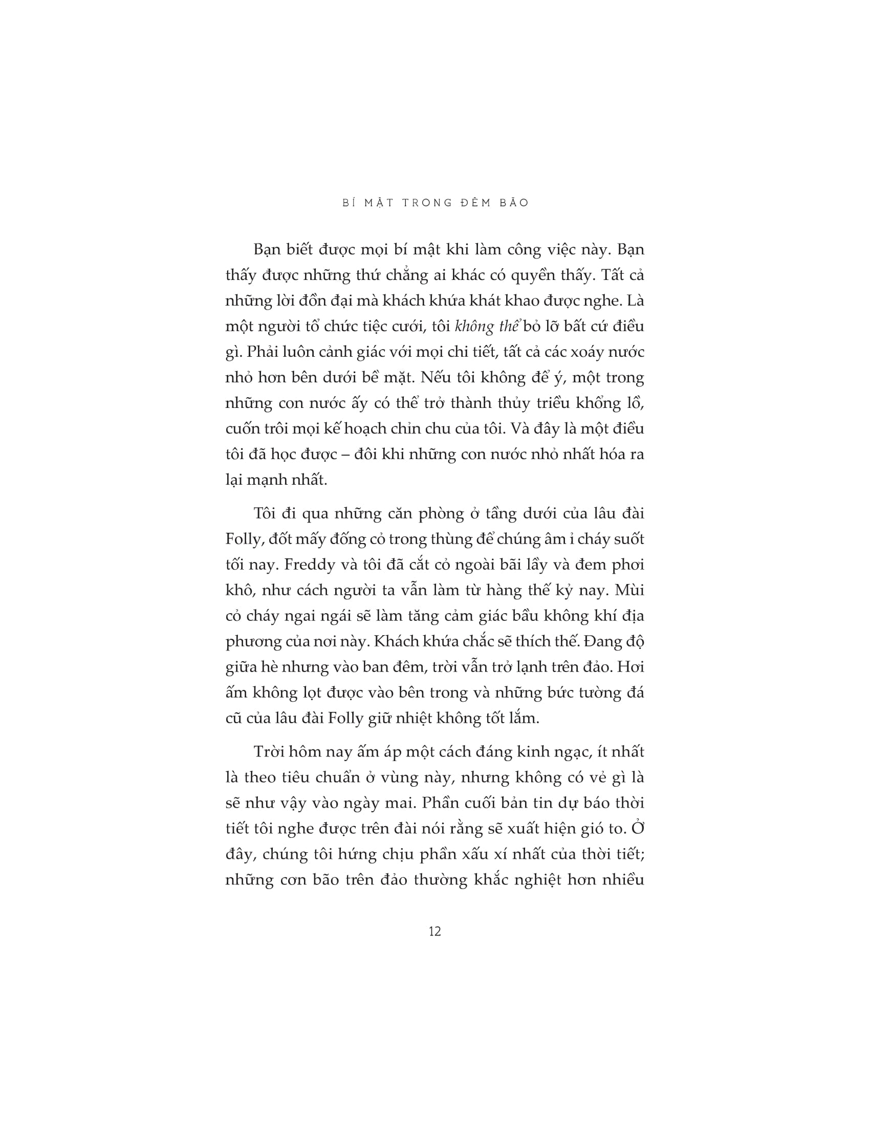 bí mật trong đêm bão