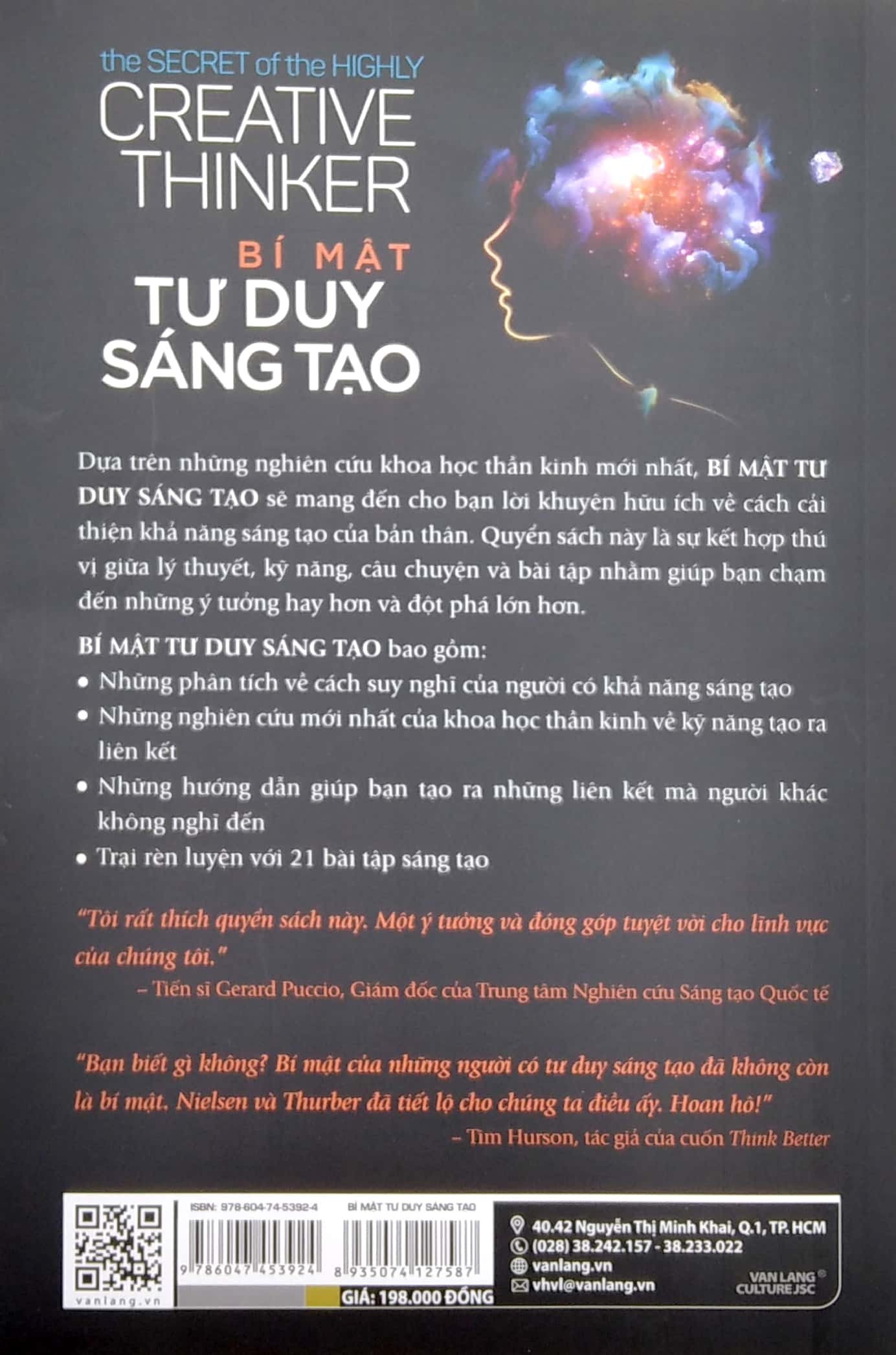 bí mật tư duy sáng tạo - the secret of the highly creative thinker