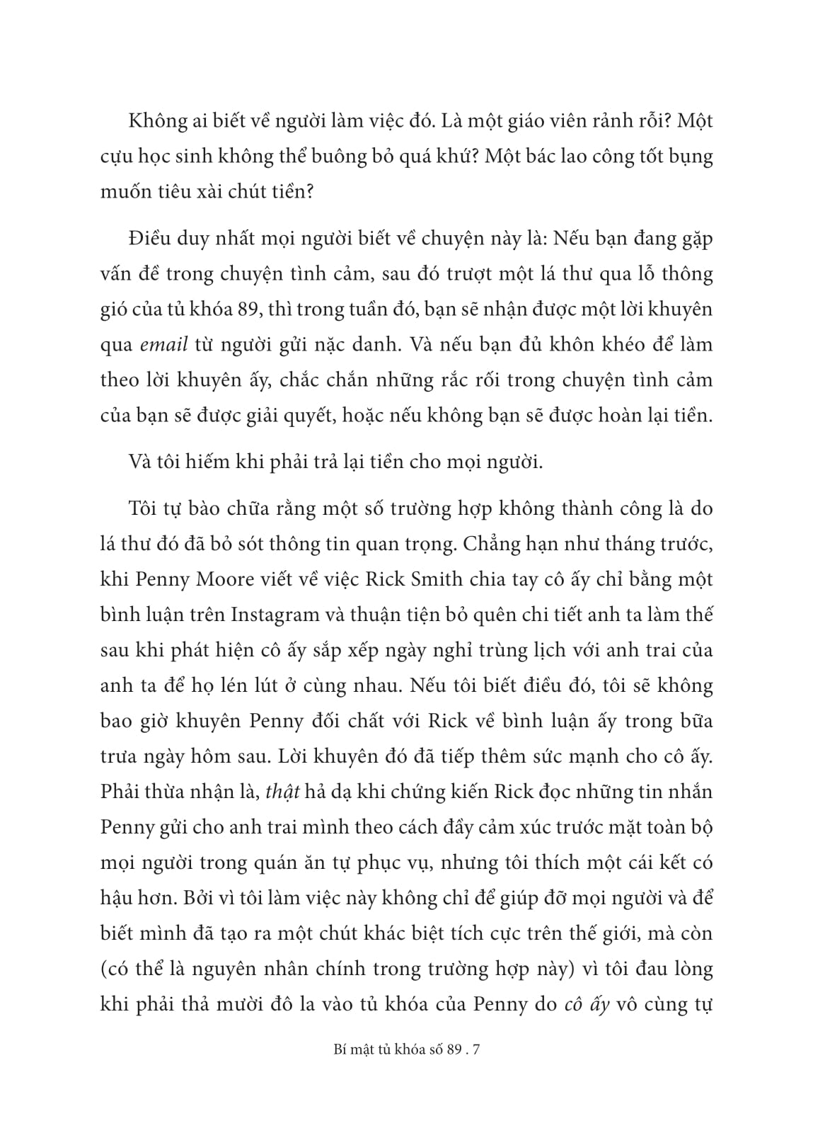 bí mật tủ khóa số 89