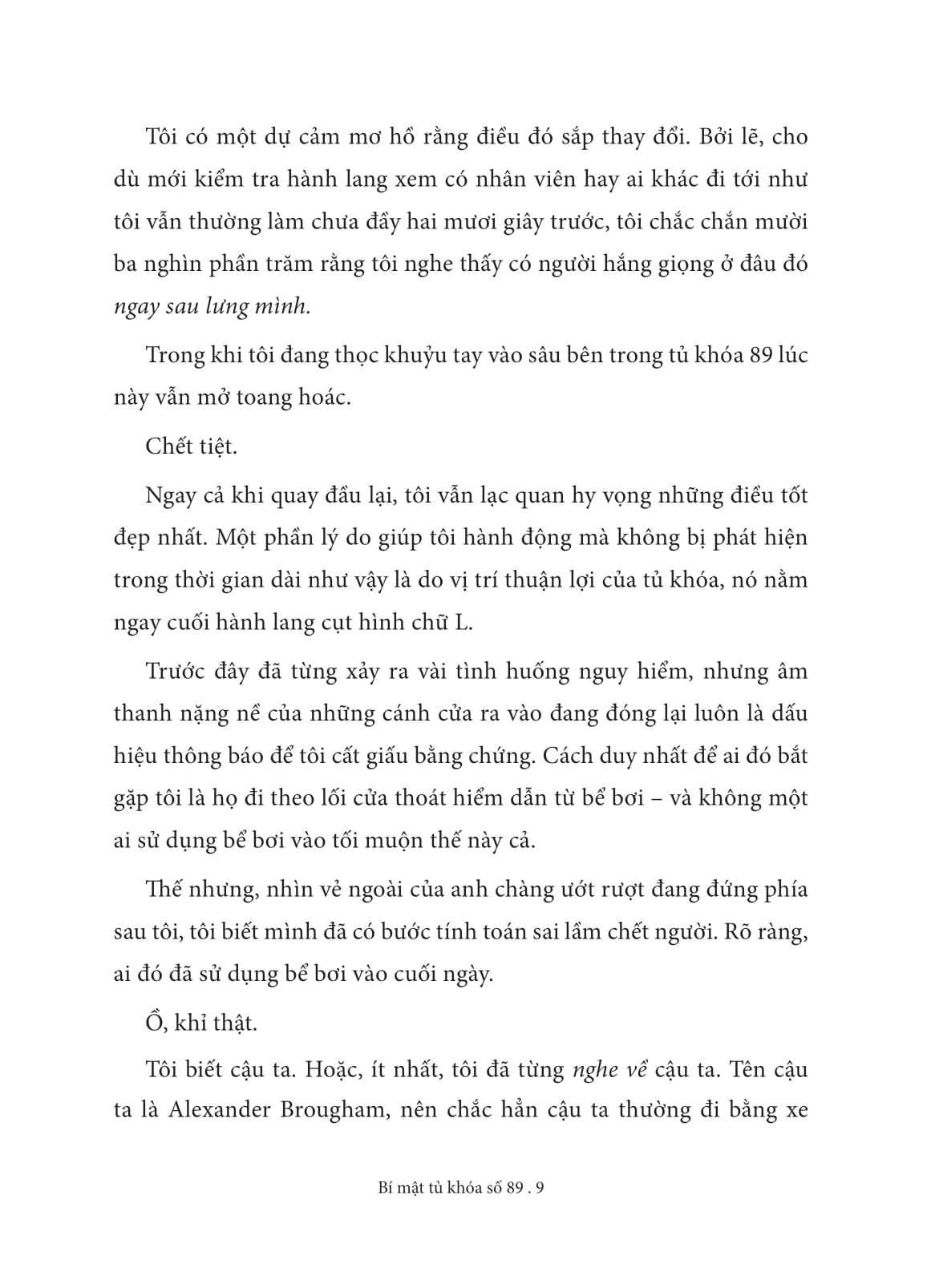 bí mật tủ khóa số 89