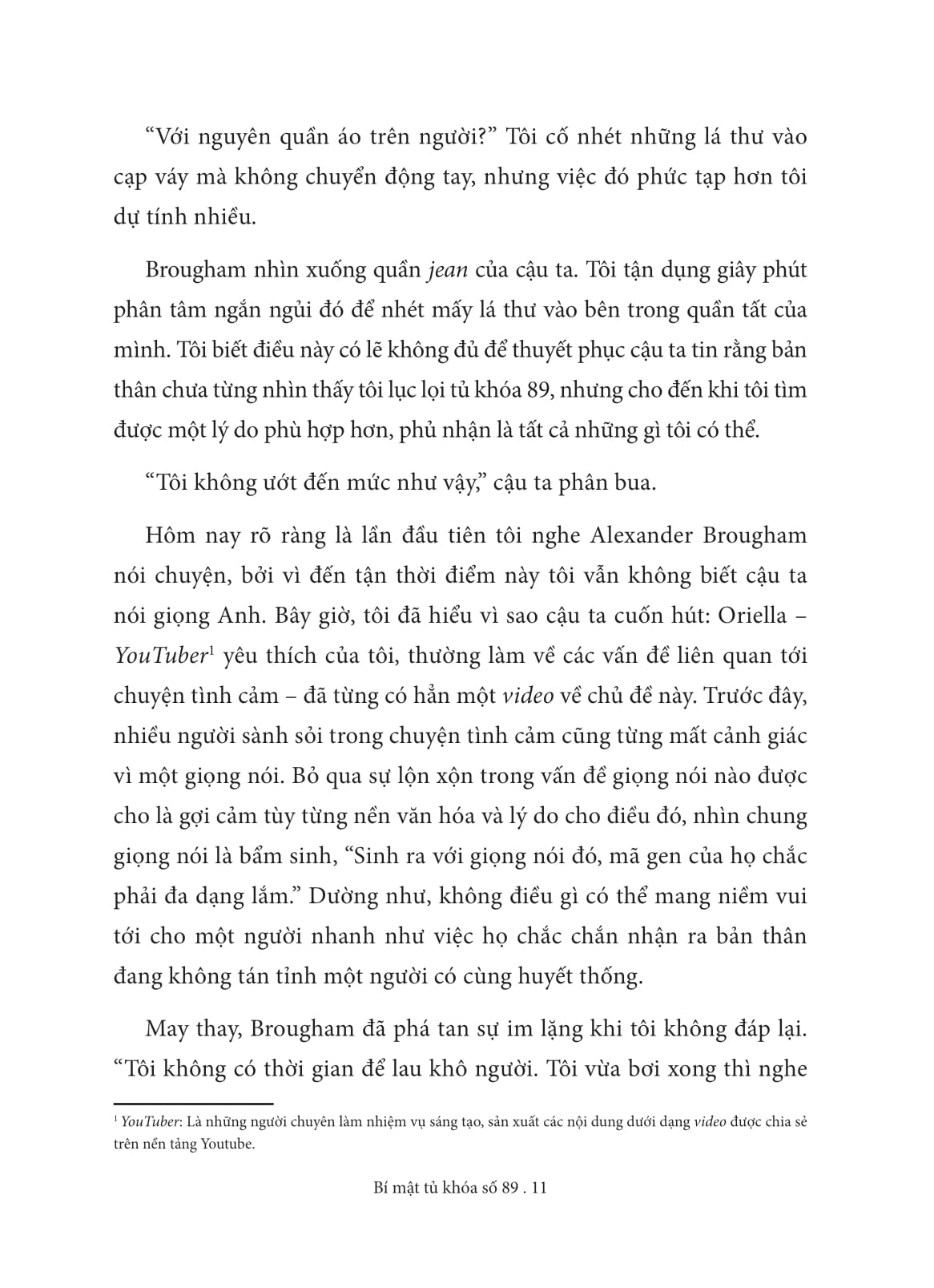 bí mật tủ khóa số 89