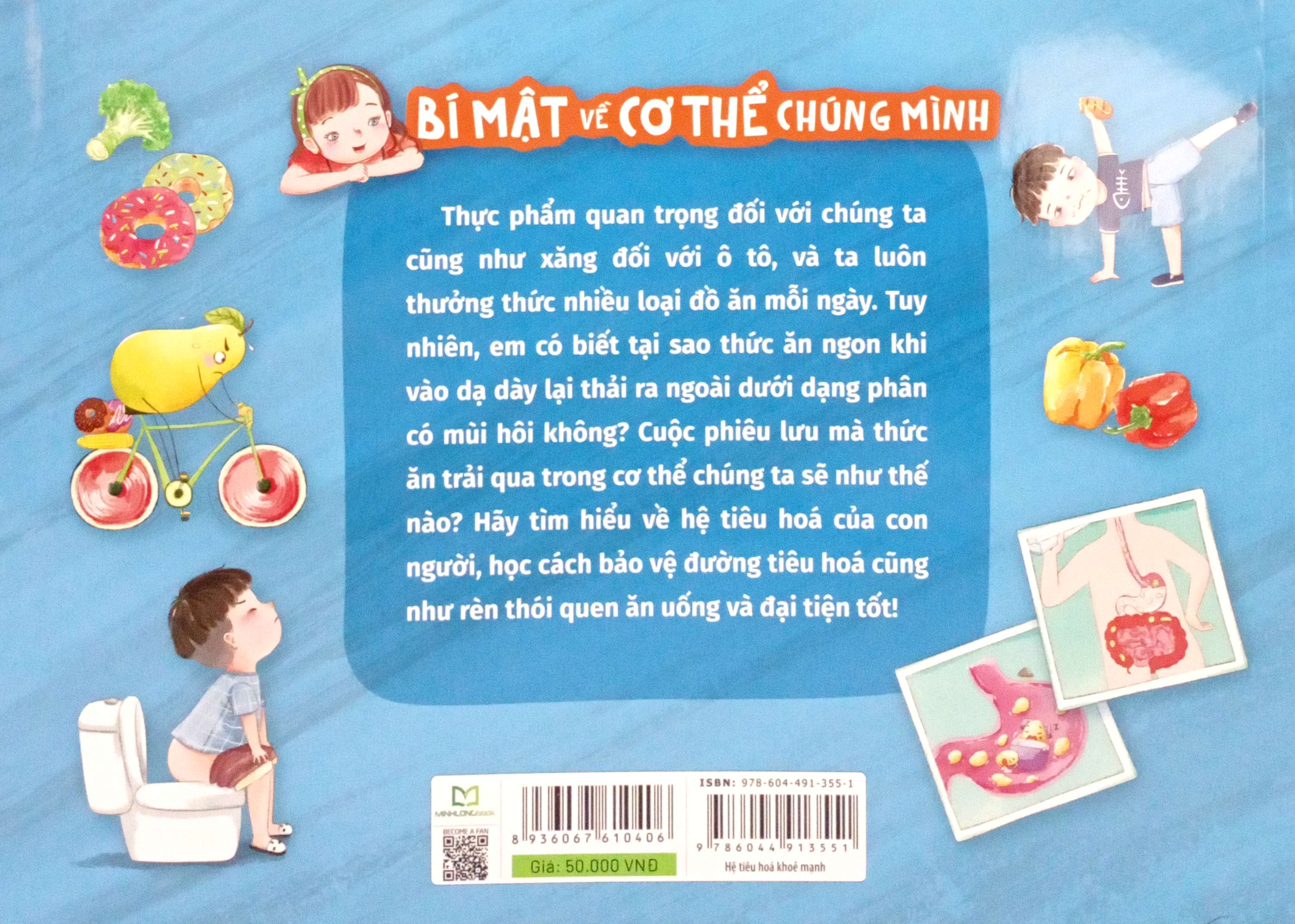 bí mật về cơ thể chúng mình - hệ tiêu hóa khỏe mạnh