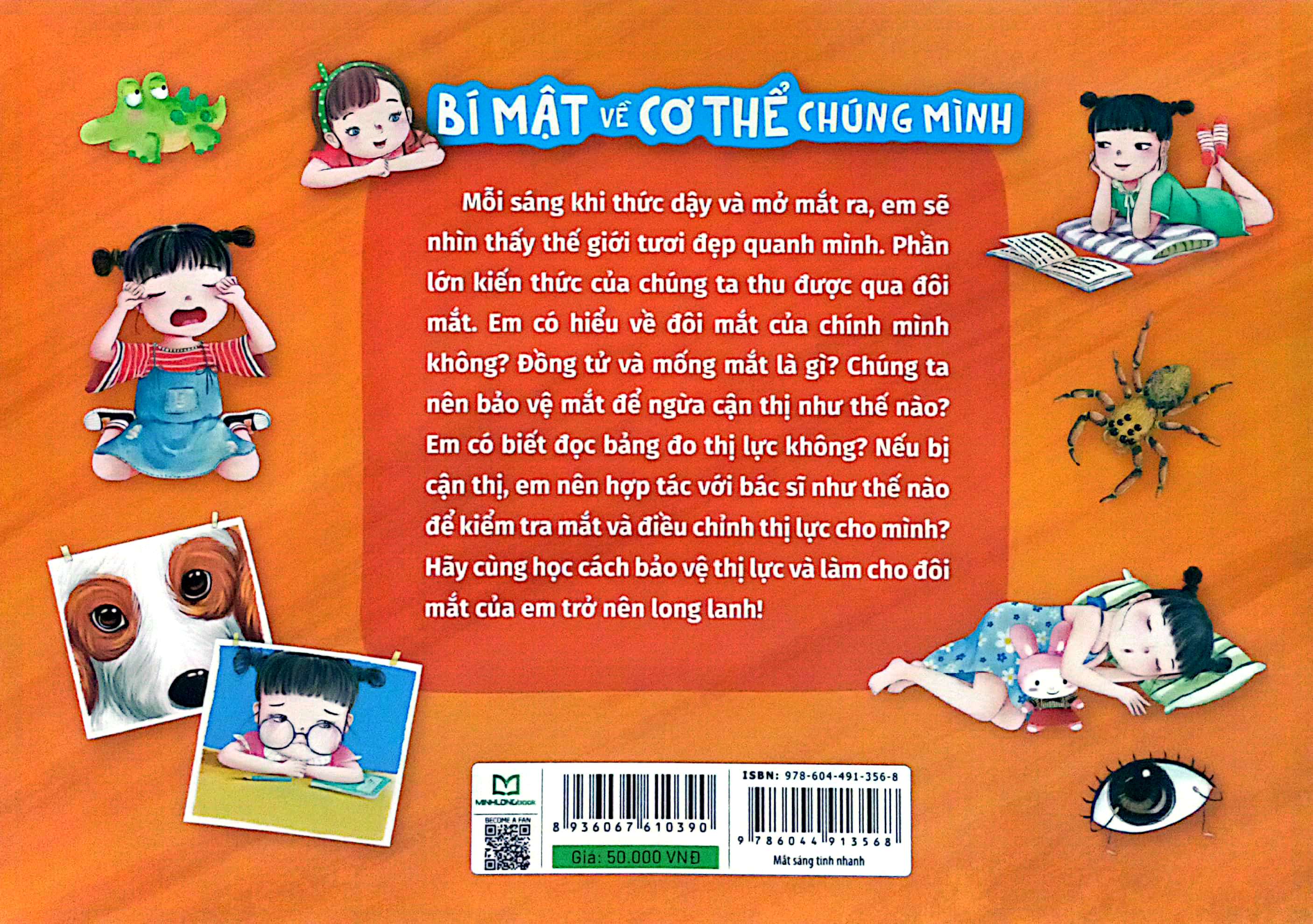 bí mật về cơ thể chúng mình - mắt sáng tinh nhanh