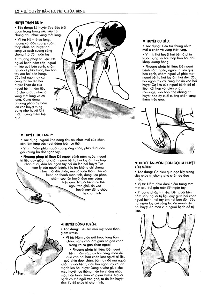 bí quyết bấm huyệt chữa bệnh (tái bản 2022)