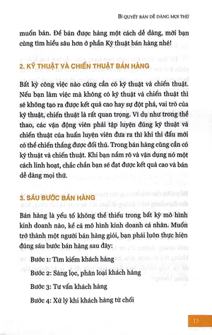bí quyết bán dễ dàng mọi thứ