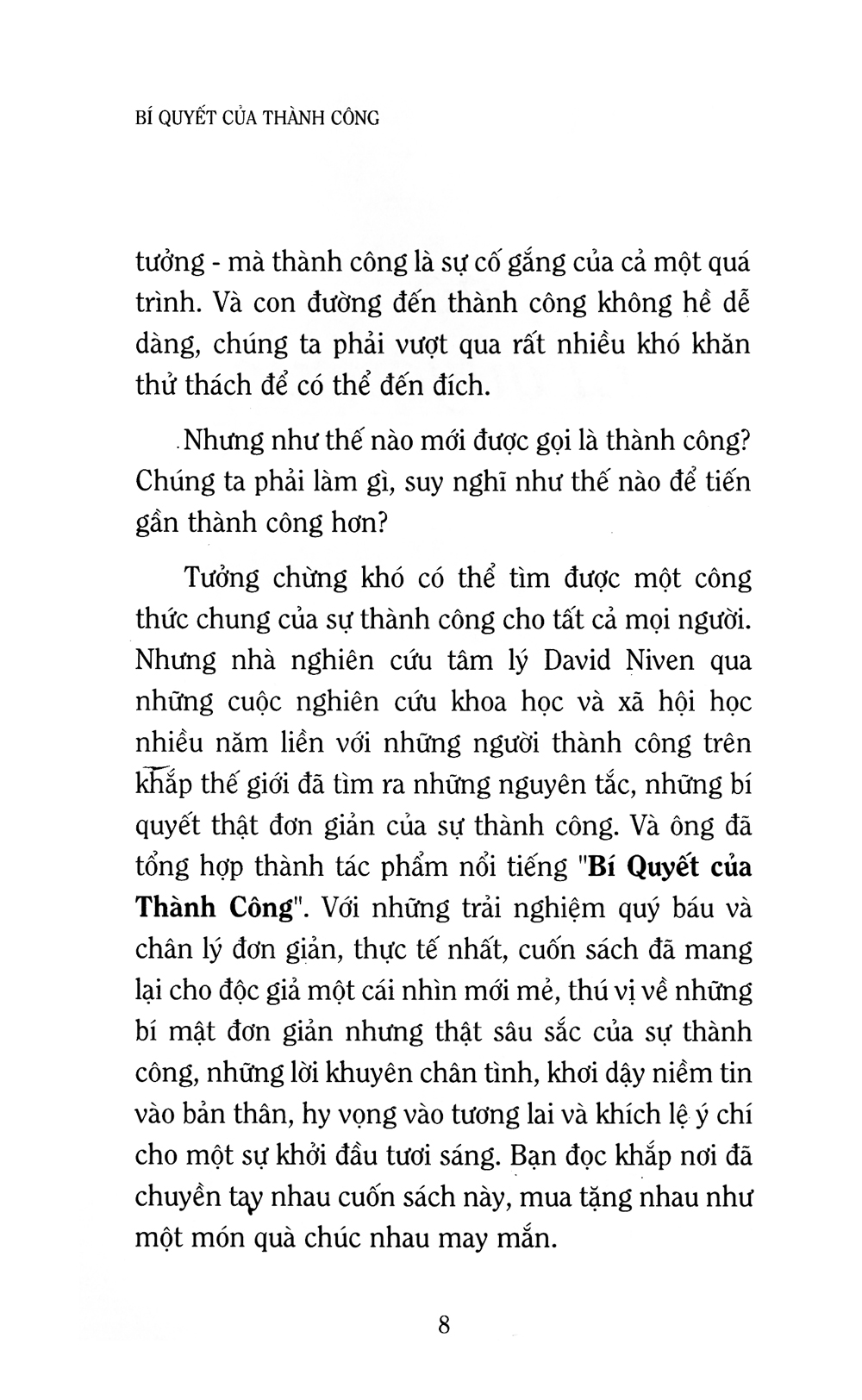 bí quyết của thành công (khổ lớn) (tái bản 2019)