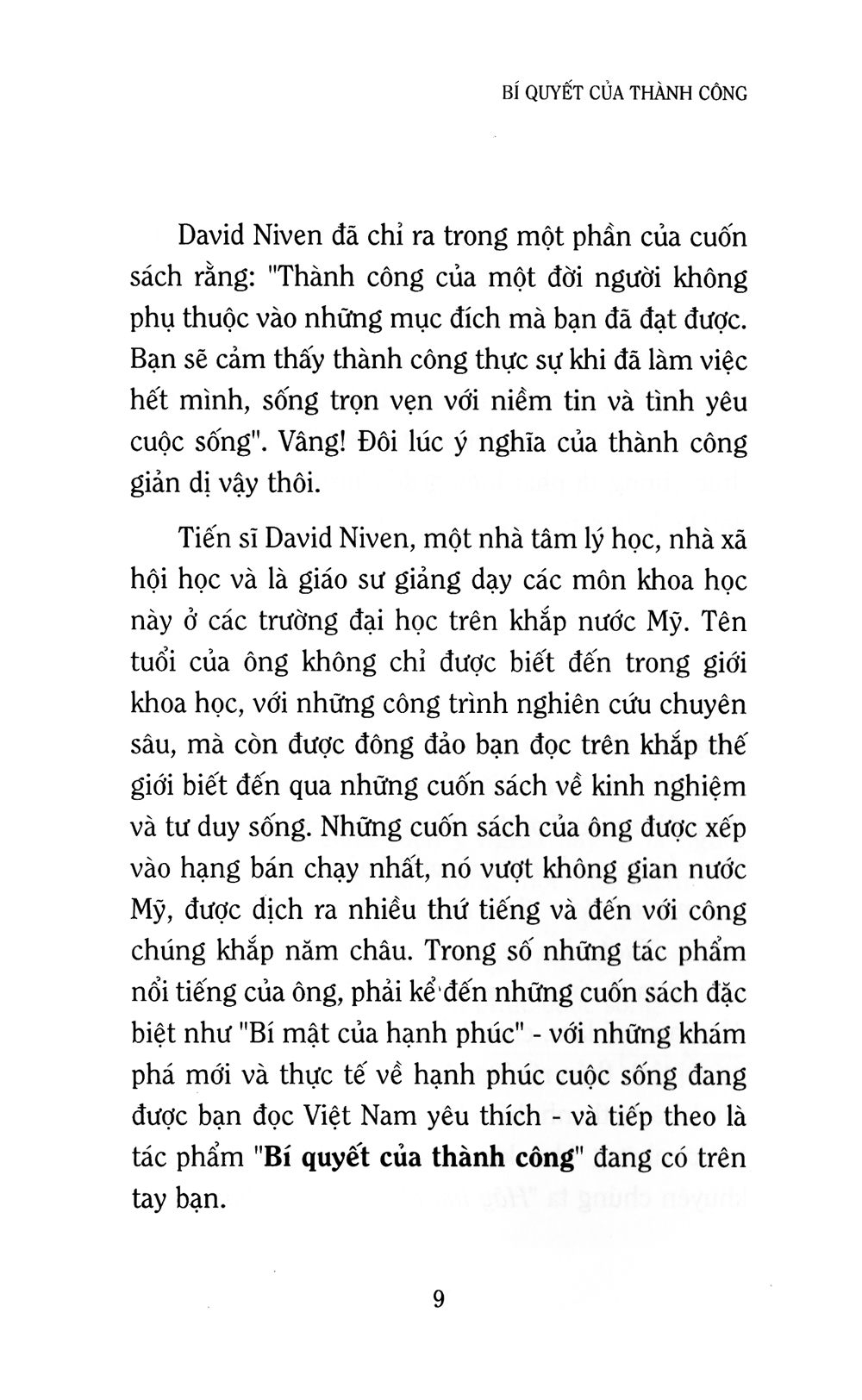 bí quyết của thành công (khổ lớn) (tái bản 2019)