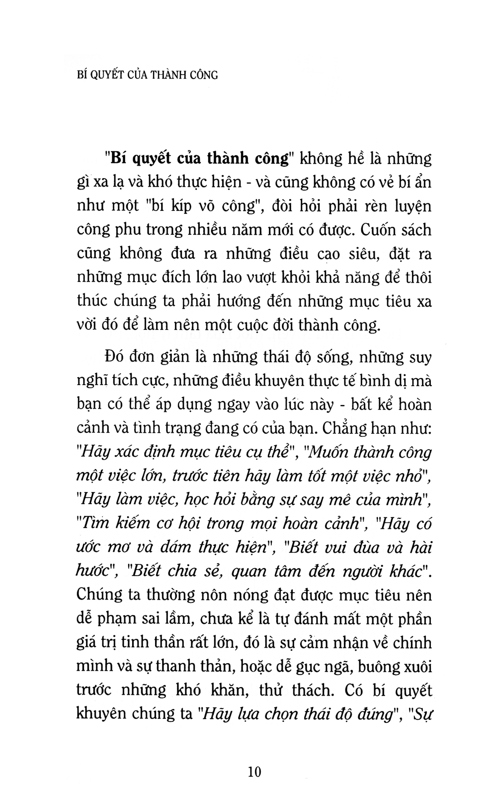 bí quyết của thành công (khổ lớn) (tái bản 2019)