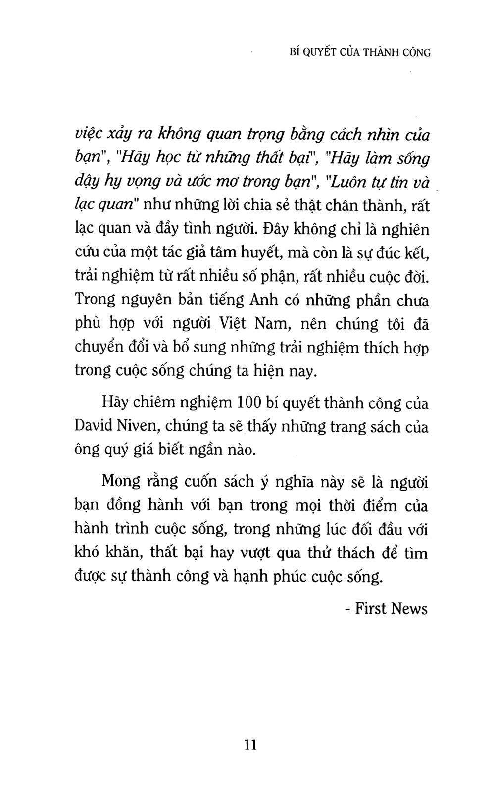 bí quyết của thành công (khổ lớn) (tái bản 2019)