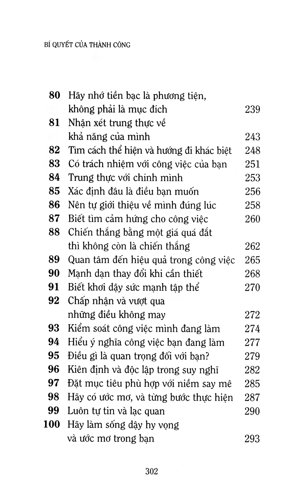 bí quyết của thành công (khổ lớn) (tái bản 2019)