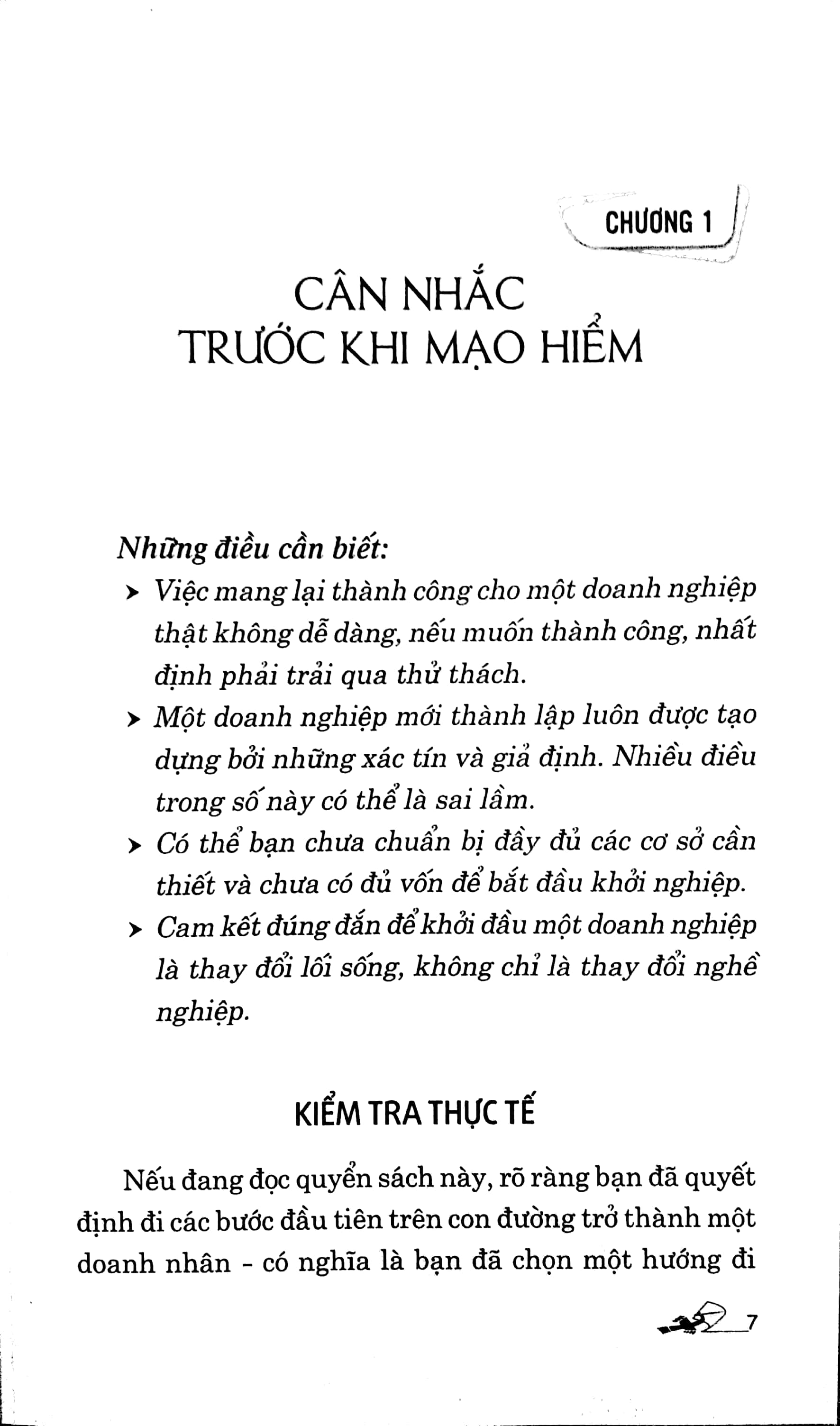 bí quyết dành cho người khởi nghiệp