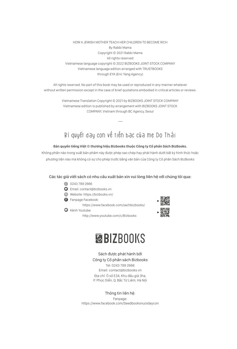 bí quyết dạy con về tiền bạc của mẹ do thái