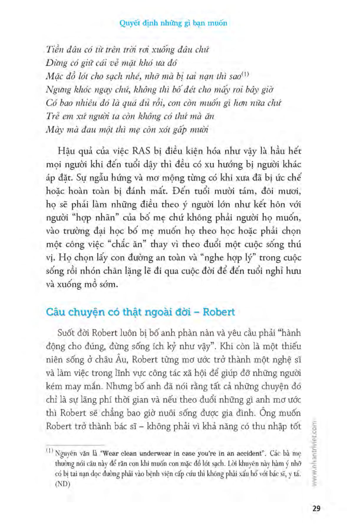 bí quyết để làm chủ cuộc đời và trở thành con người như bạn muốn