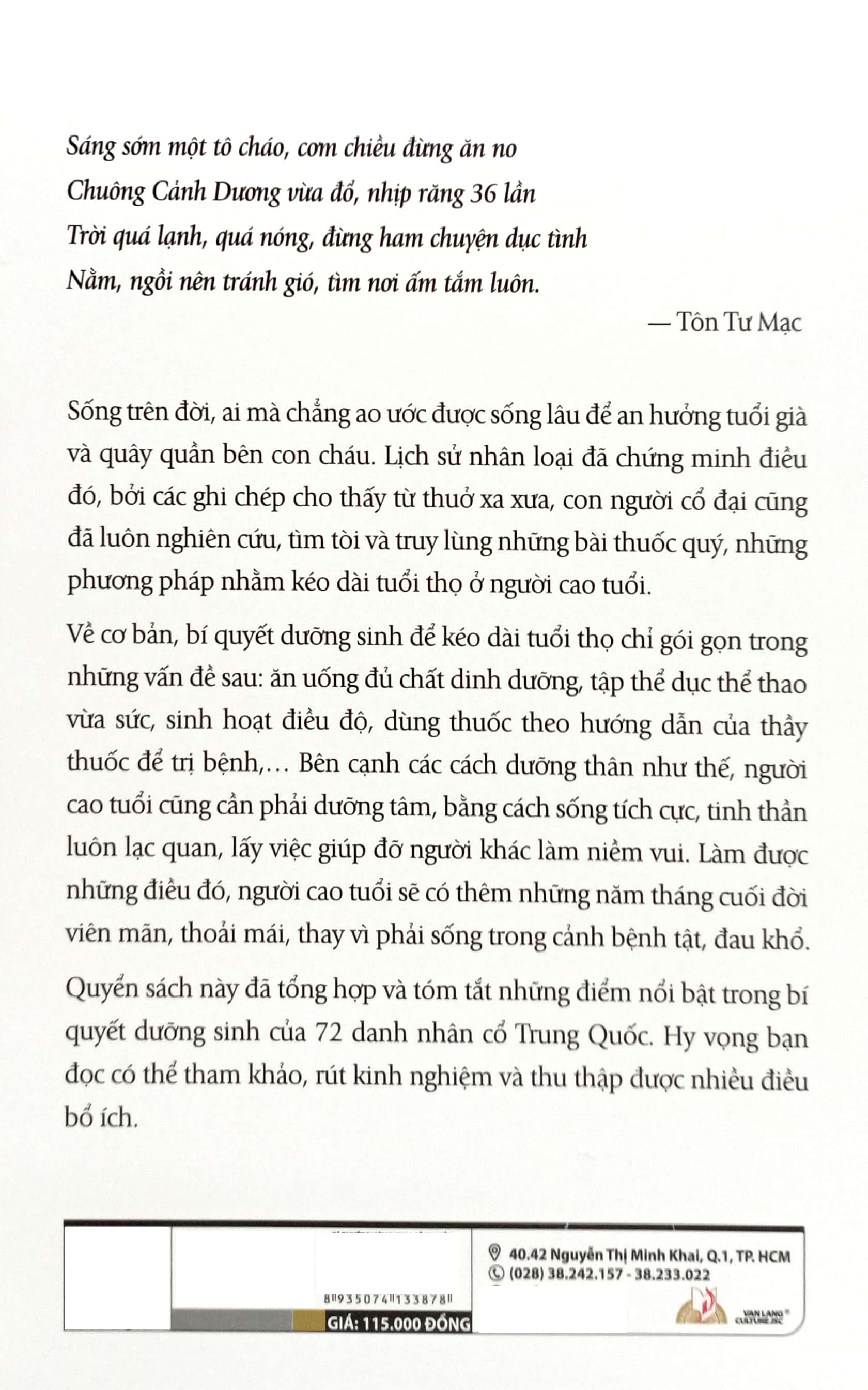 bí quyết dưỡng sinh cổ truyền - khí công và ẩm thực