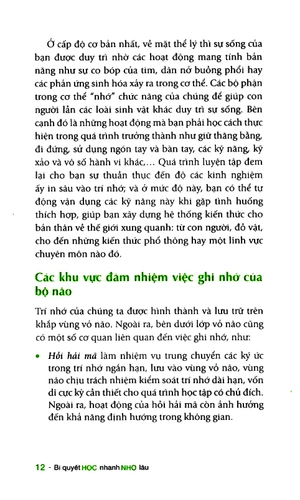 bí quyết học nhanh nhớ lâu (tái bản 2020)