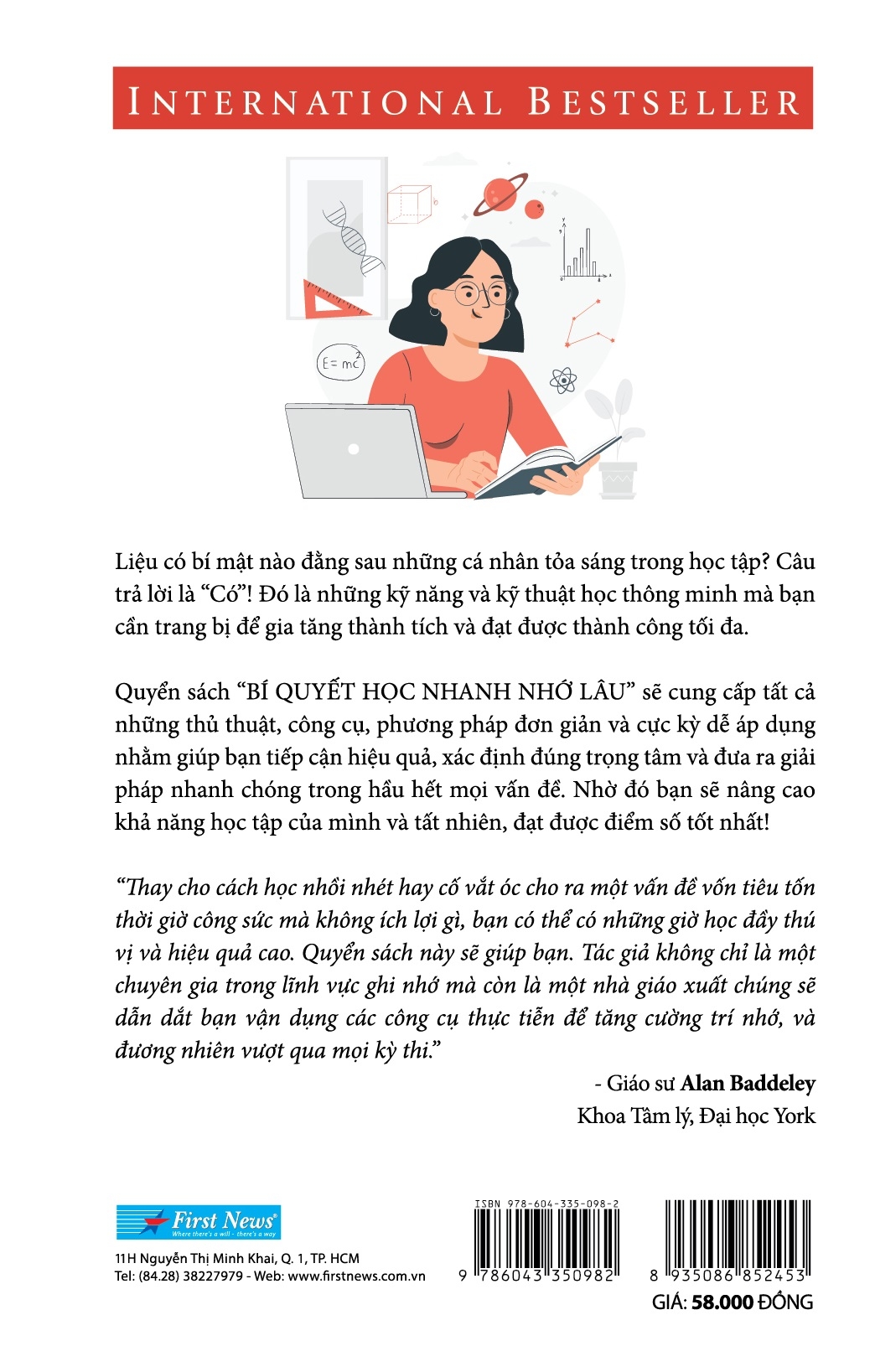 bí quyết học nhanh nhớ lâu (tái bản 2021)