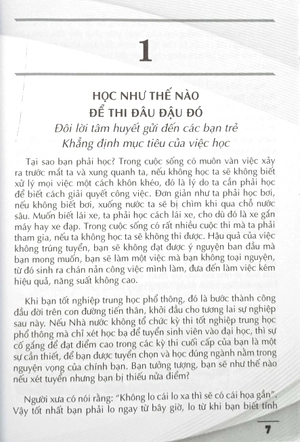 bí quyết học như thế nào để thi đâu đậu đó