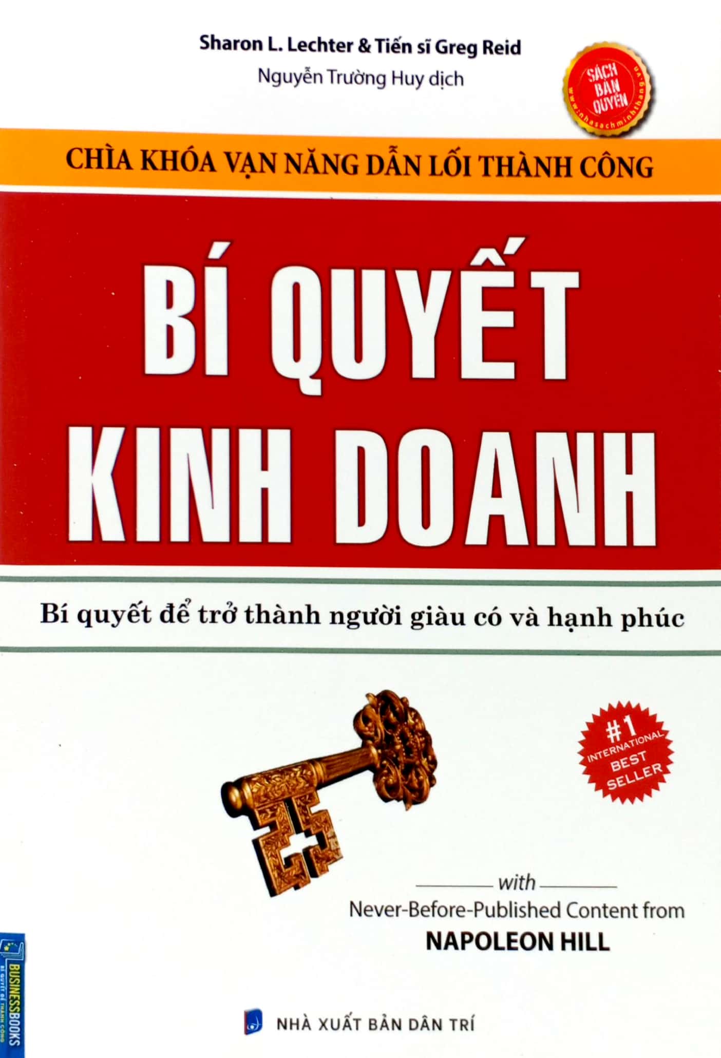 bí quyết kinh doanh - bí quyết để trở thành người giàu có và hạnh phúc (tái bản 2021)