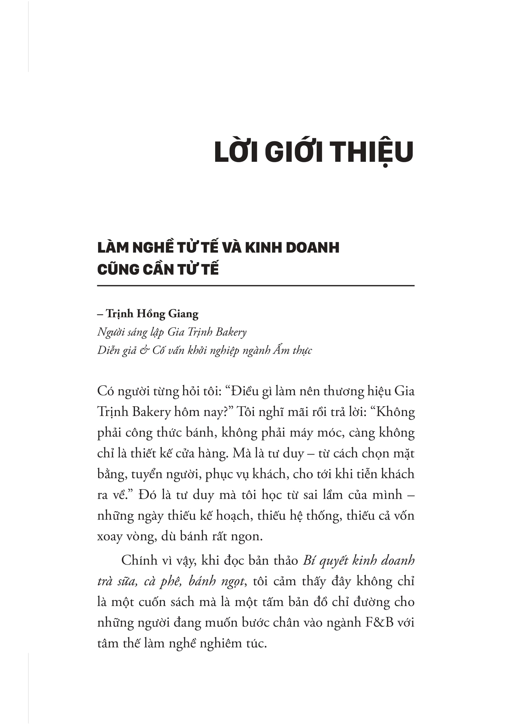 Bi Quyet Kinh Doanh Tra Sua - Ca Phe - Banh Ngot