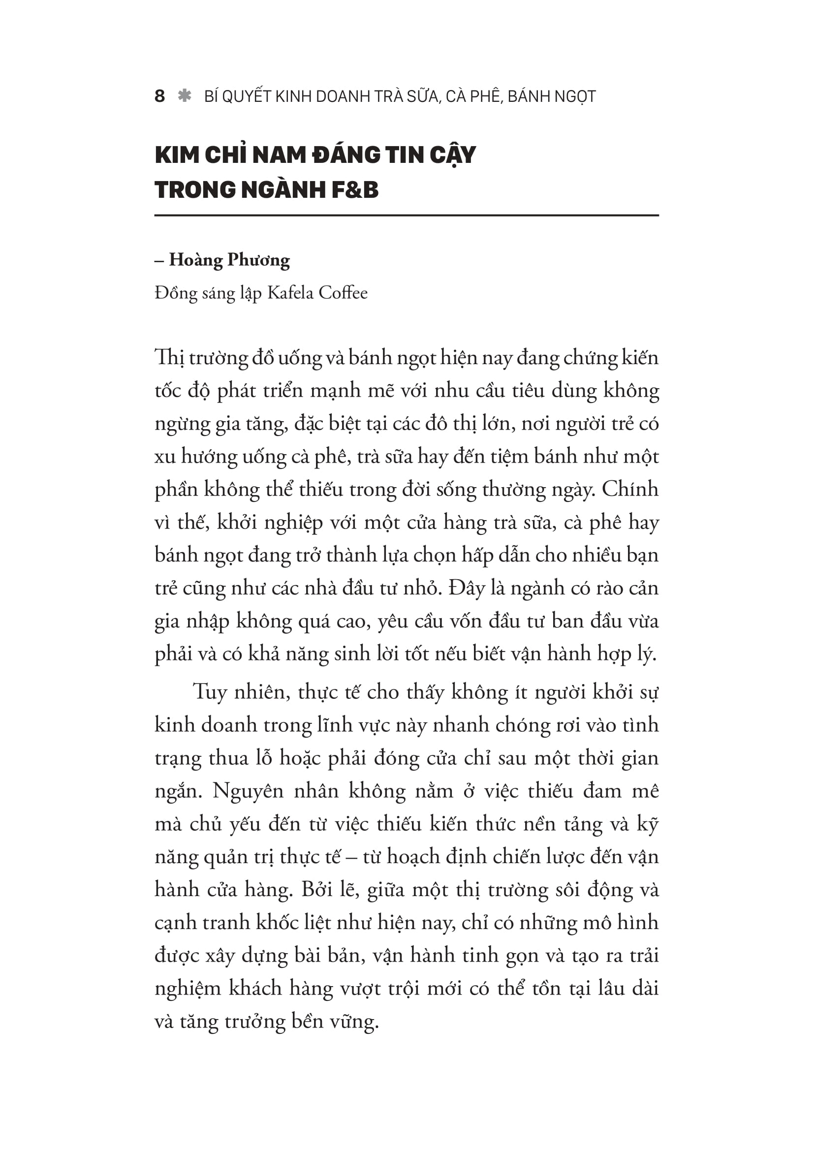 Bi Quyet Kinh Doanh Tra Sua - Ca Phe - Banh Ngot