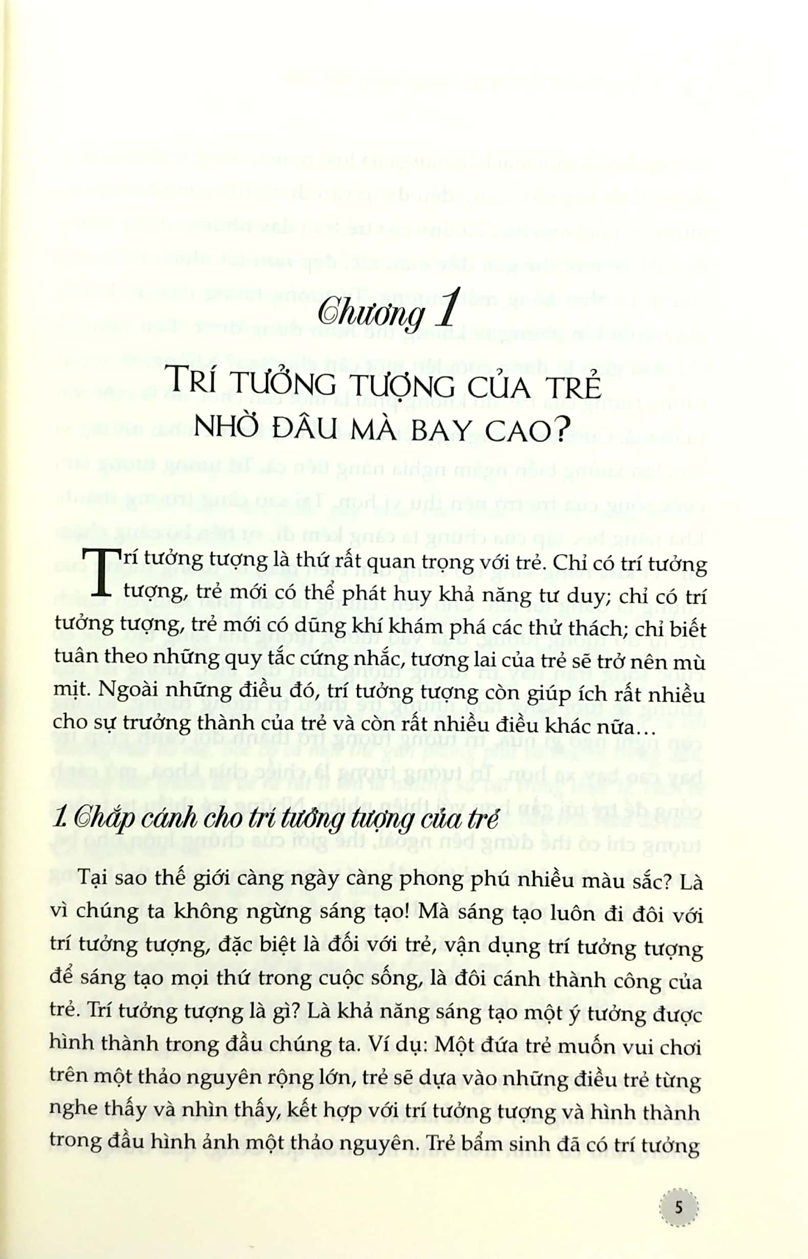 bí quyết nuôi dưỡng trí tưởng tượng cho con