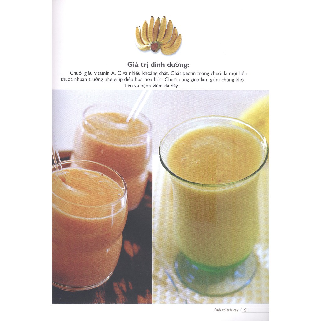bí quyết pha chế sinh tố & nước ép trái cây (tái bản)
