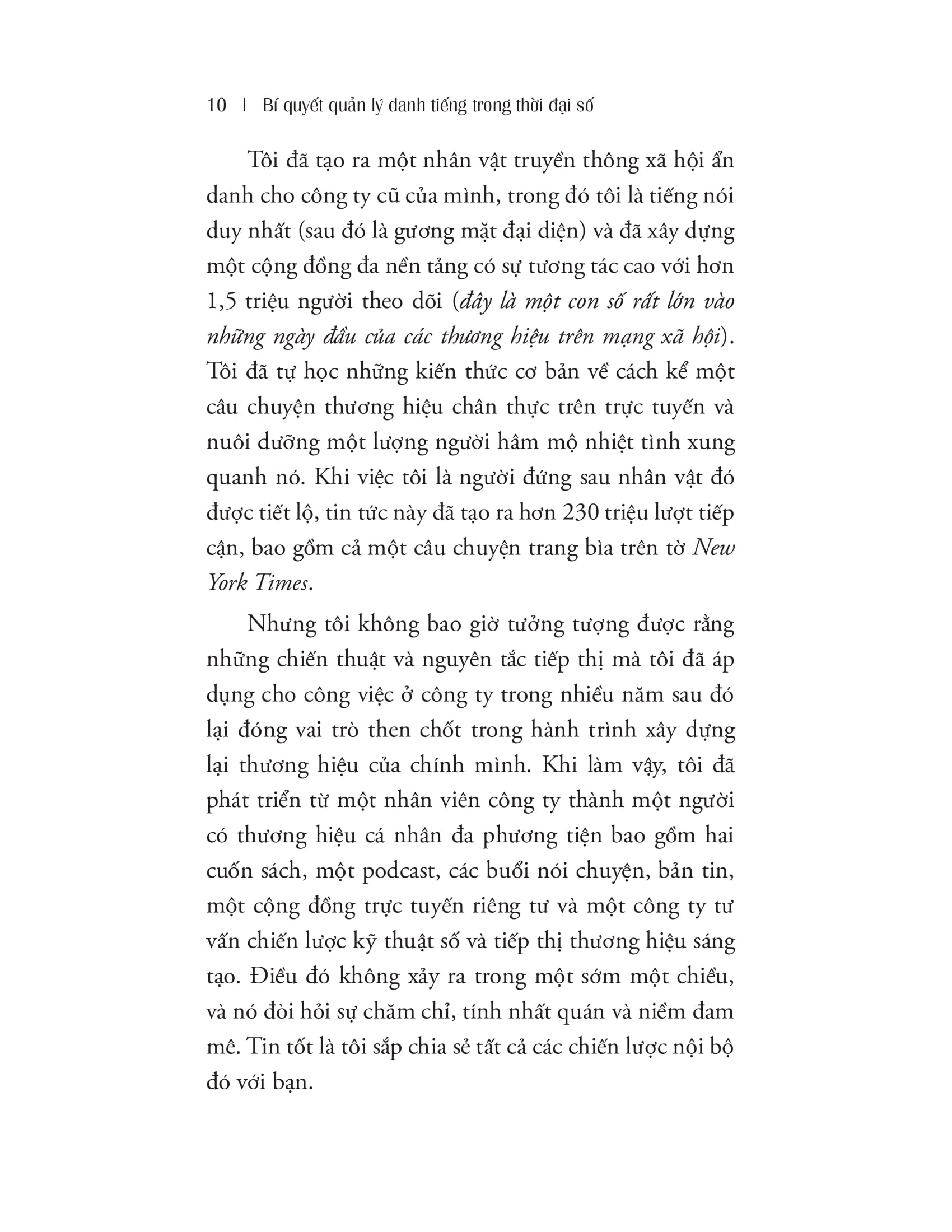 bí quyết quản lý danh tiếng trong thời đại số - on brand