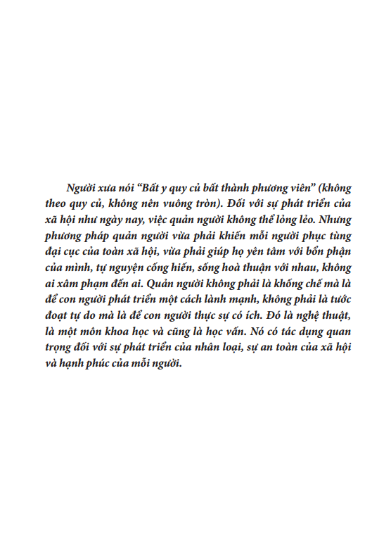 bí quyết quản người (tái bản 2023)