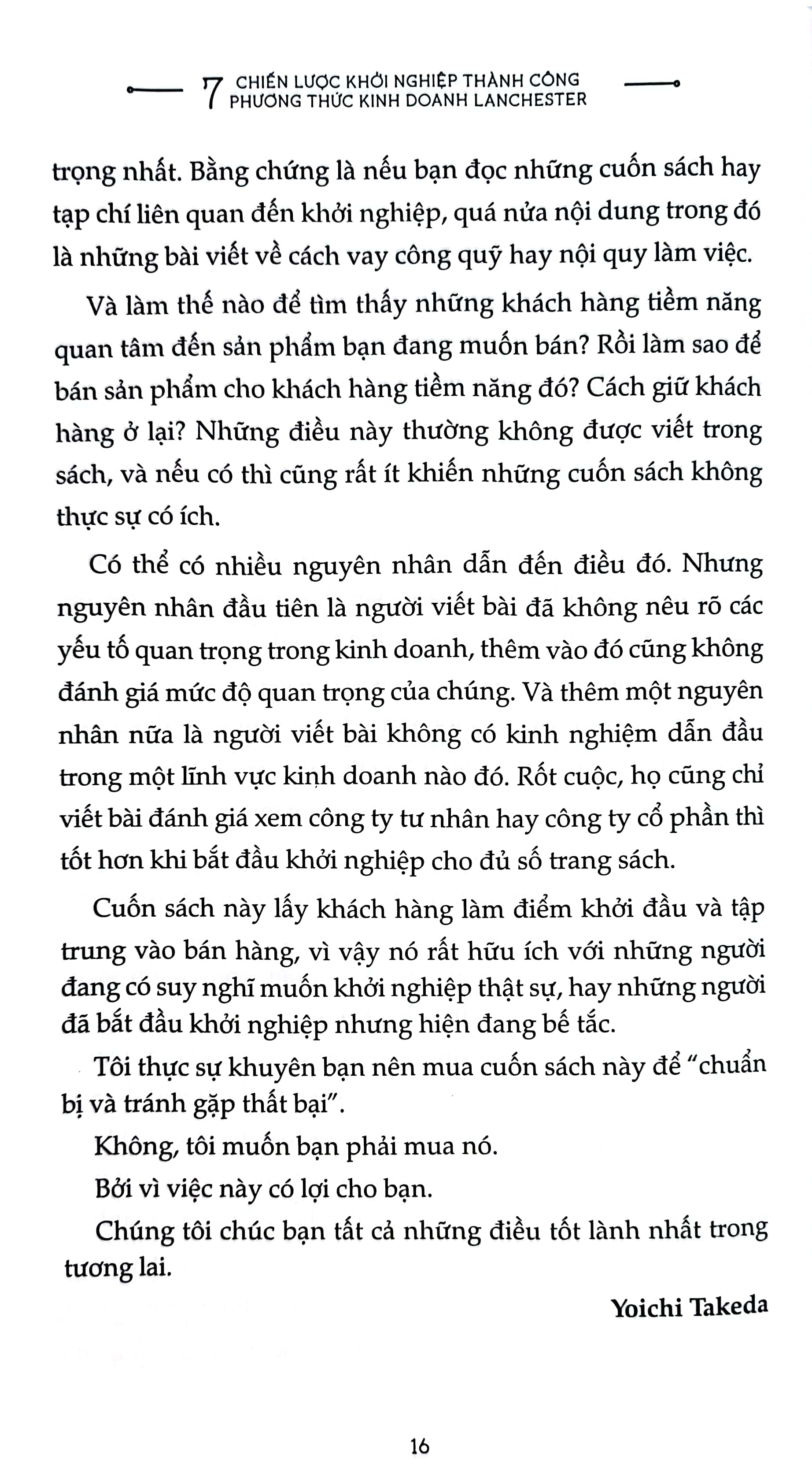 bí quyết thành công của doanh nghiệp vừa và nhỏ - 7 chiến lược để khởi nghiệp thành công - phương thức kinh doanh lanchester