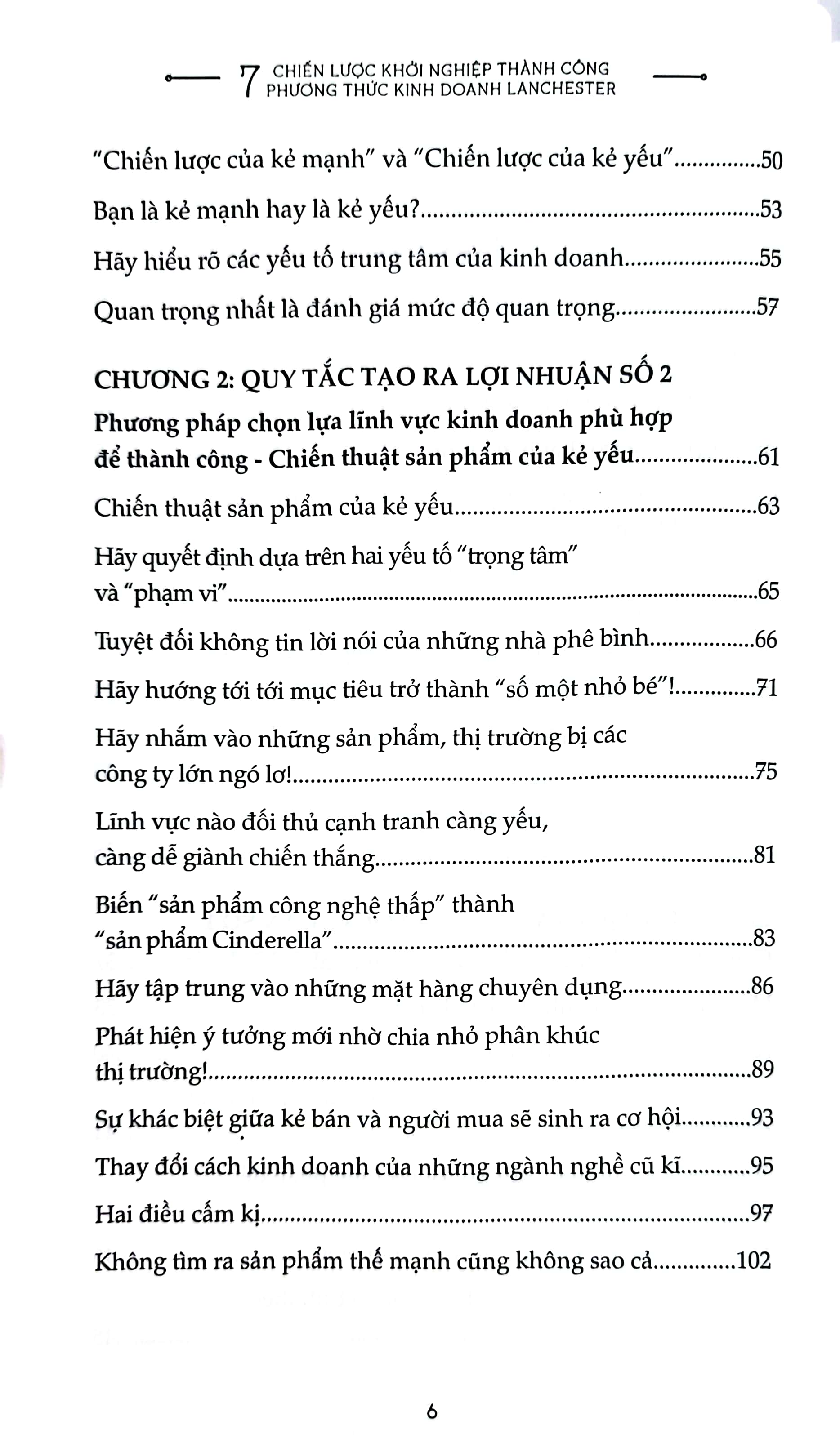 bí quyết thành công của doanh nghiệp vừa và nhỏ - 7 chiến lược để khởi nghiệp thành công - phương thức kinh doanh lanchester