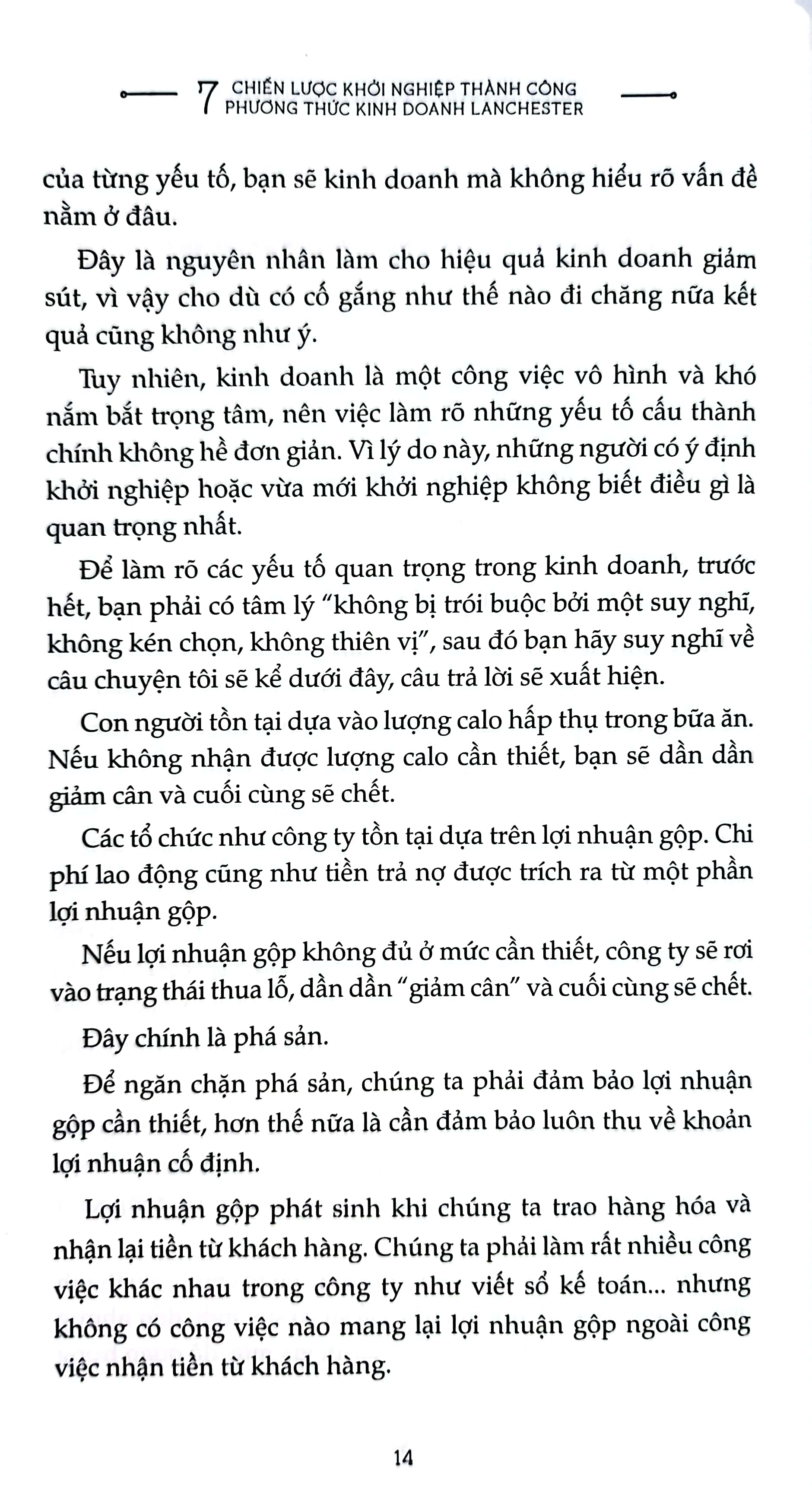 bí quyết thành công của doanh nghiệp vừa và nhỏ - 7 chiến lược để khởi nghiệp thành công - phương thức kinh doanh lanchester