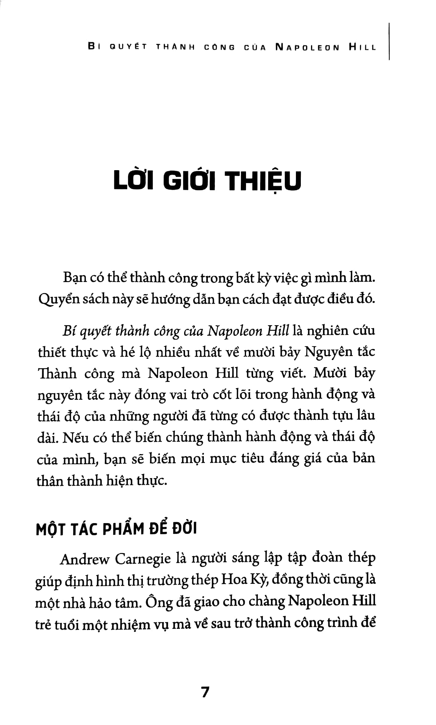 bí quyết thành công của napoleon hill