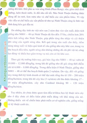 bí quyết thành công kĩ thuật trồng nho hiệu quả