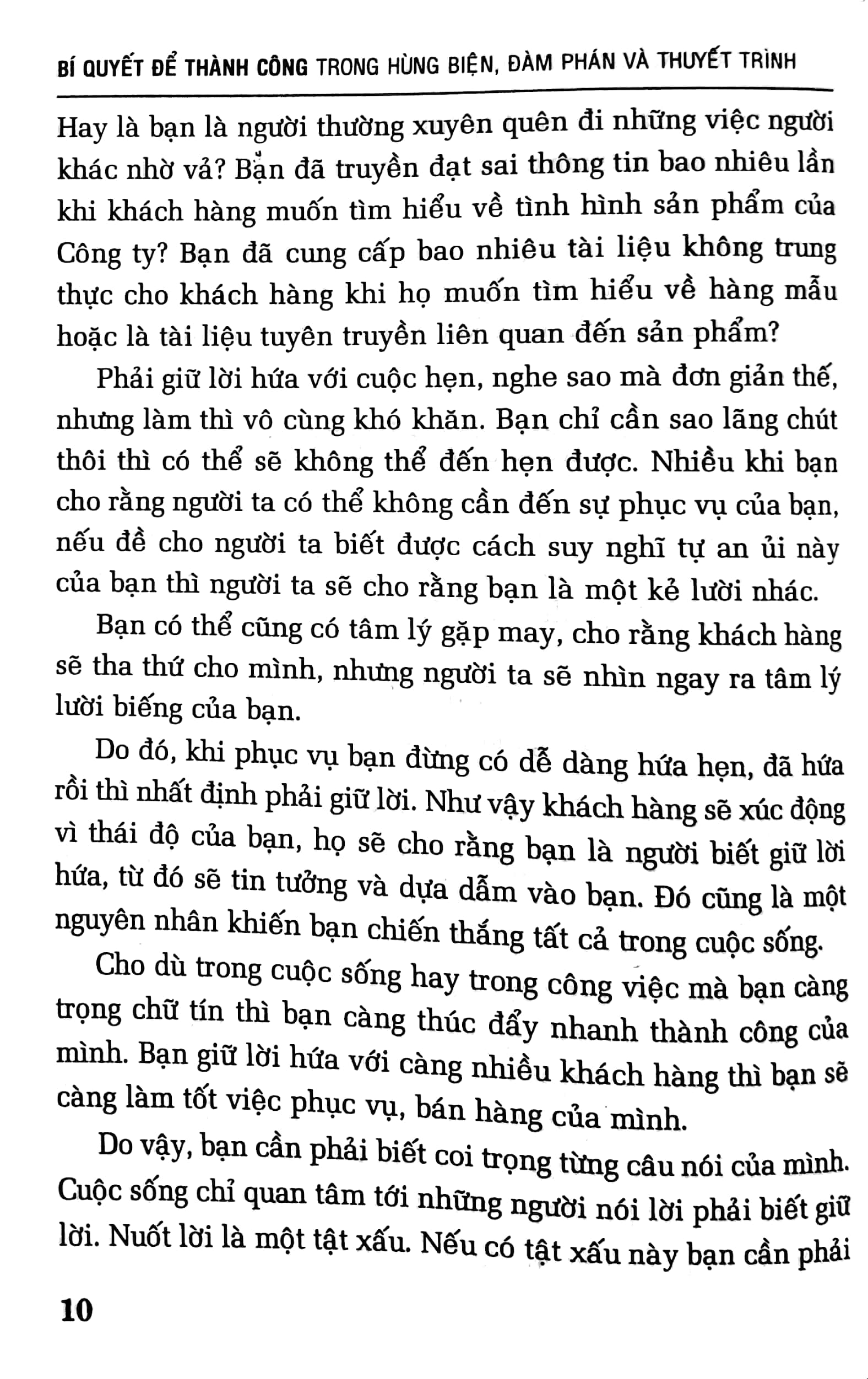 bí quyết thành công trong hùng biện - đàm phán - thuyết trình