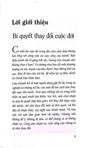bí quyết thay đổi cuộc đời (tái bản 2022)