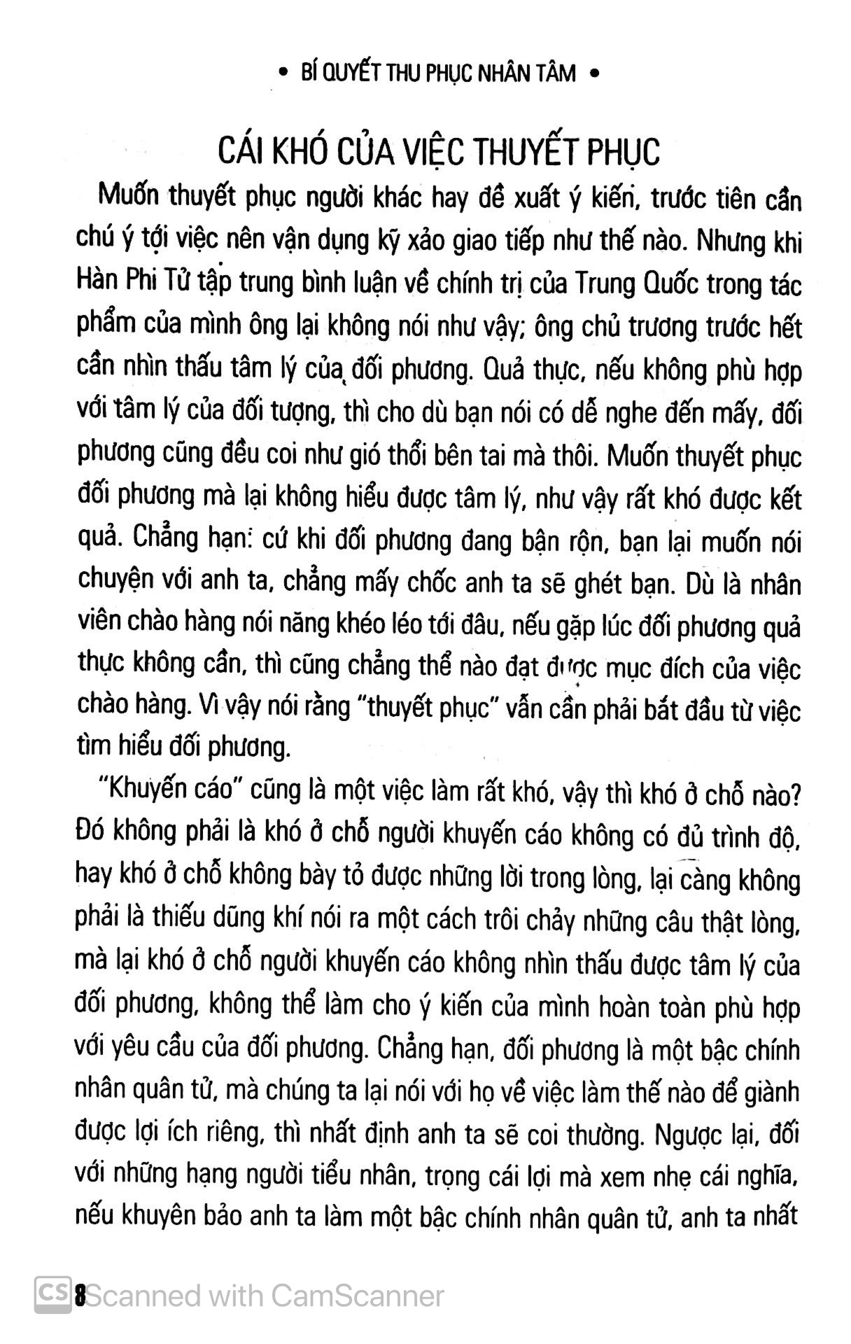 bí quyết thu phục nhân tâm