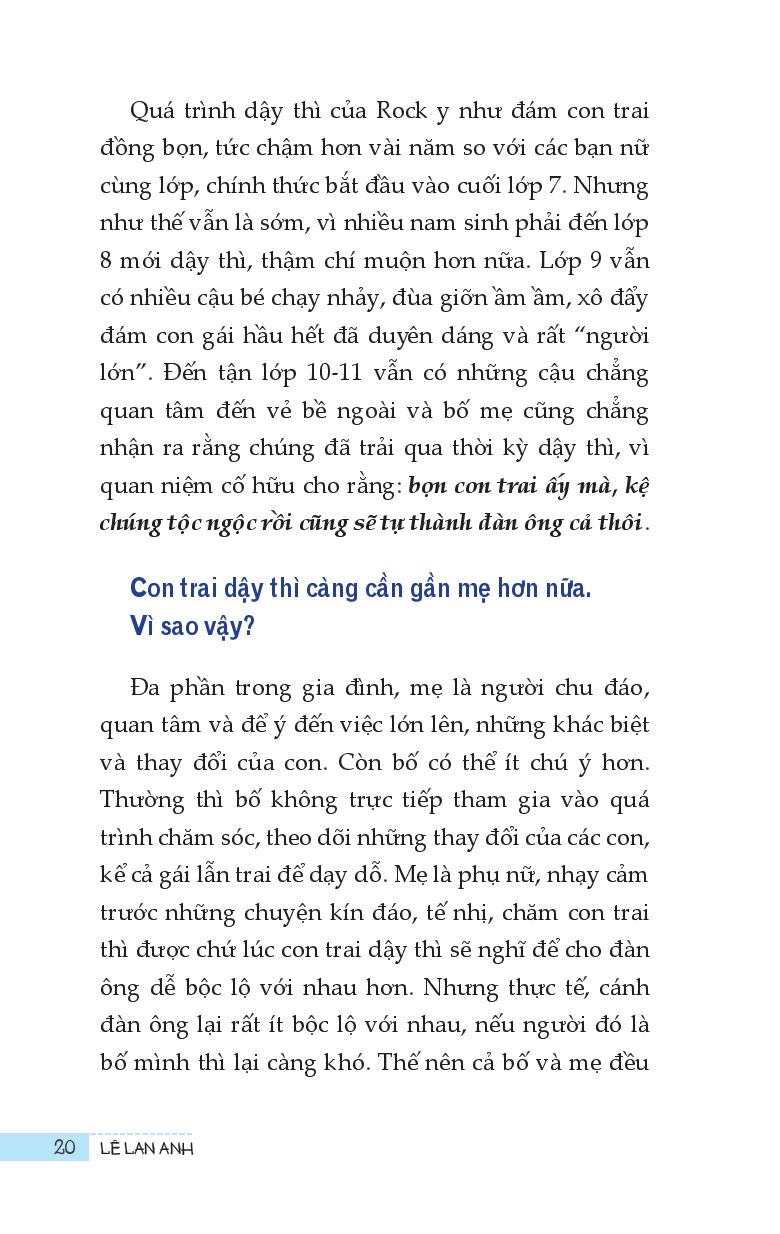 Bí Quyết Thương Lượng Cho Tuổi Dậy Thì