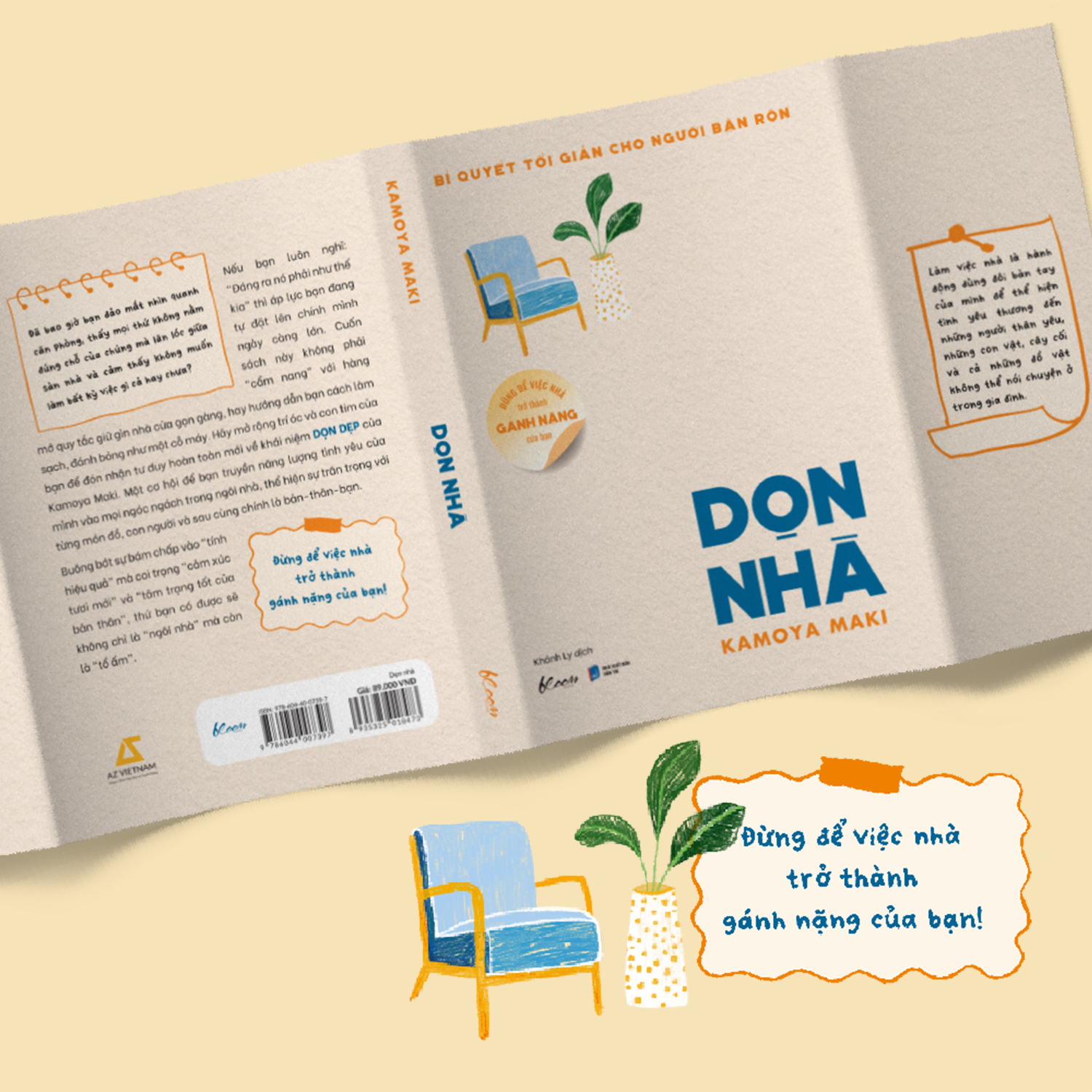 bí quyết tối giản cho người bận rộn - đừng để việc nhà trở thành gánh nặng của bạn - dọn nhà