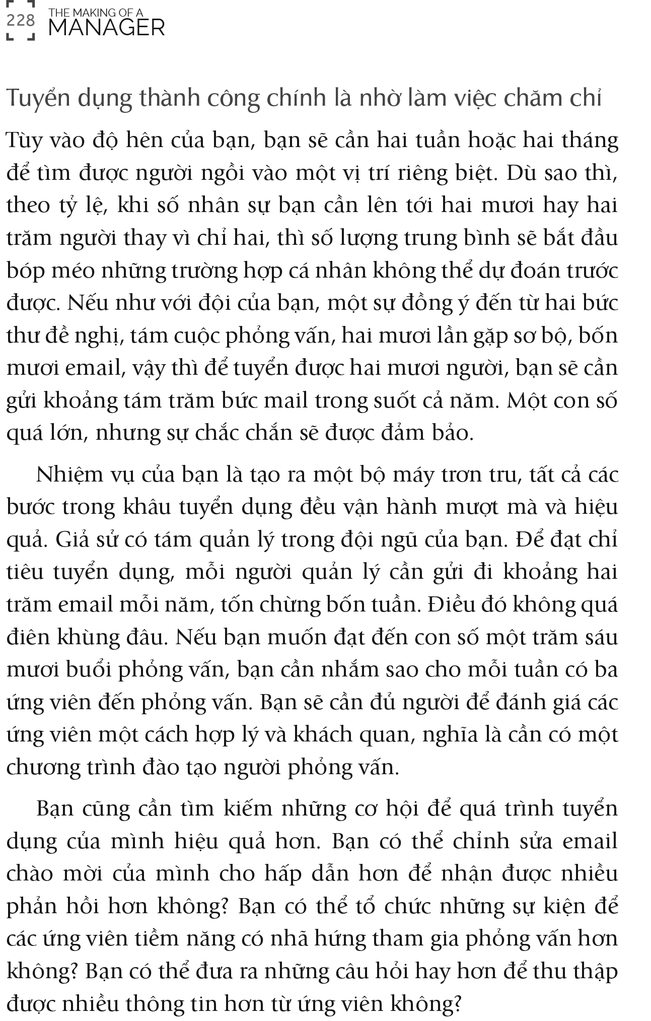bí quyết trở thành nhà quản lý tài ba