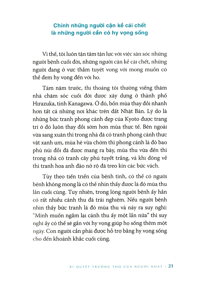 bí quyết trường thọ của người nhật