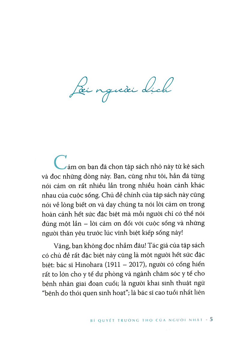 bí quyết trường thọ của người nhật