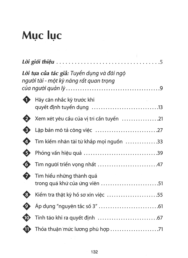 bí quyết tuyển dụng & đãi ngộ người tài (tái bản)