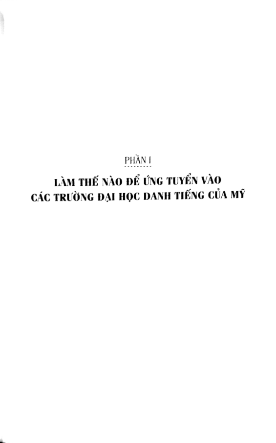 bí quyết ứng tuyển vào harvard