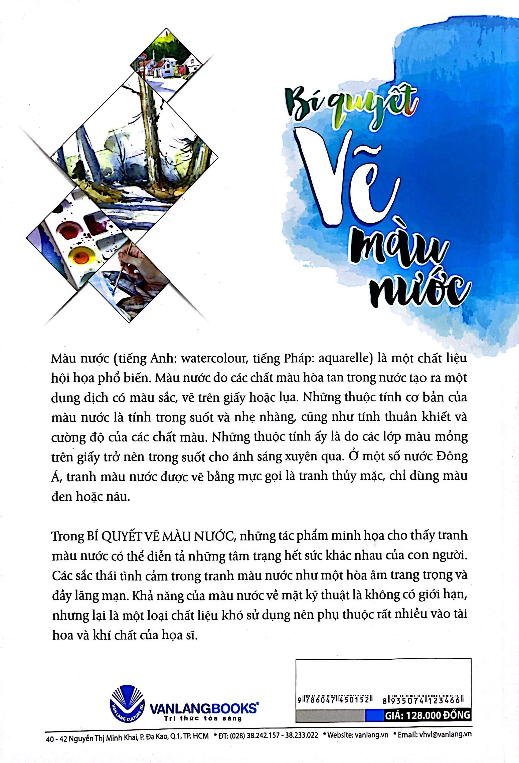 bí quyết vẽ màu nước (tái bản)