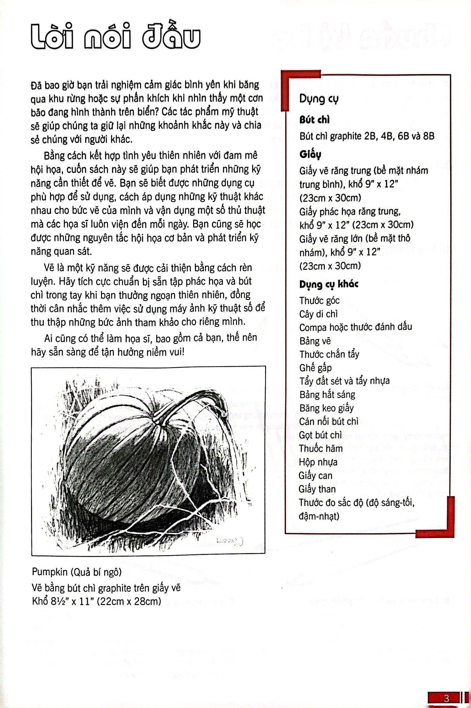 bí quyết vẽ phong cảnh tự nhiên - drawing nature for the absolute beginner (tái bản)