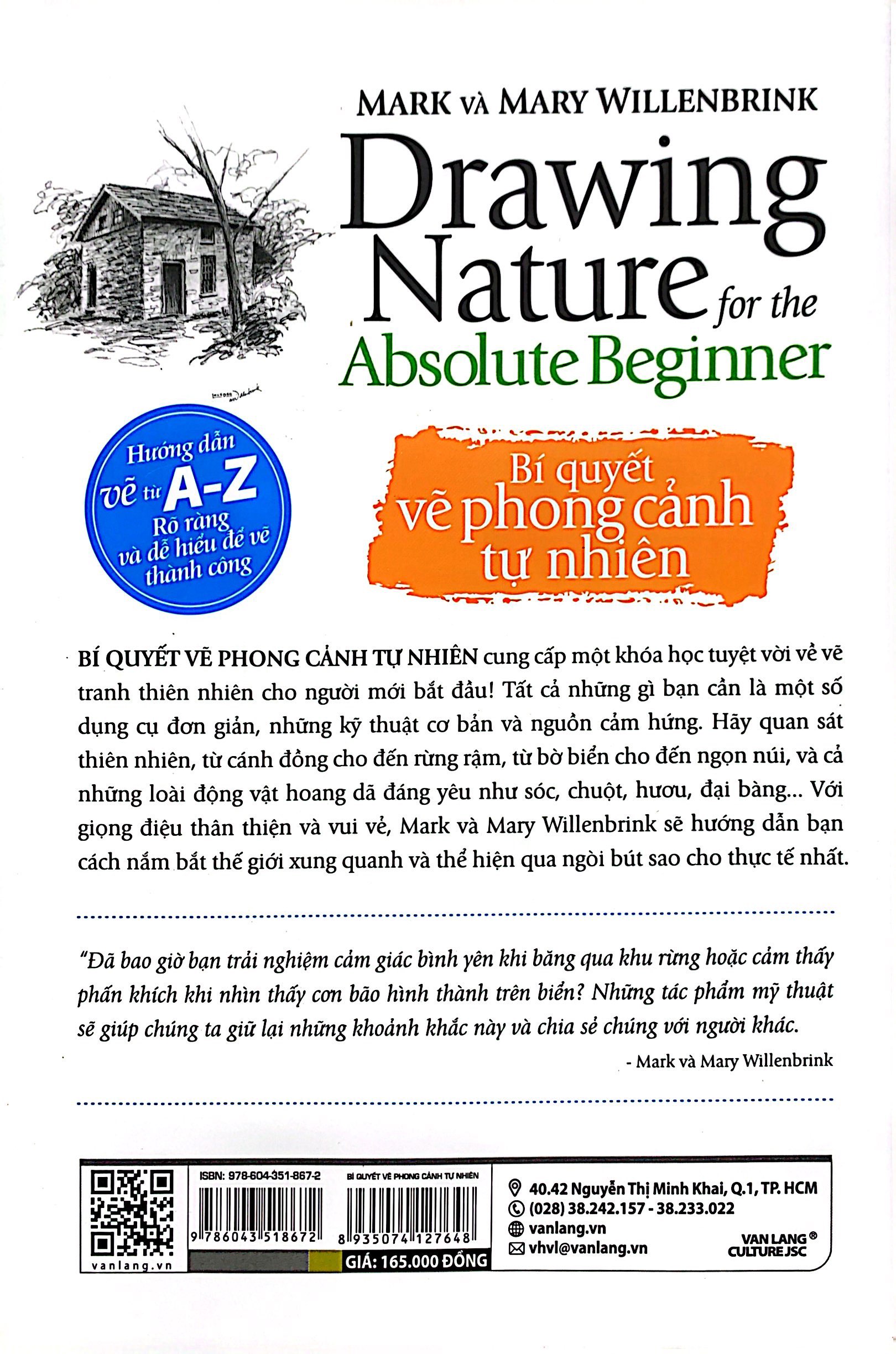 bí quyết vẽ phong cảnh tự nhiên - drawing nature for the absolute beginner (tái bản)
