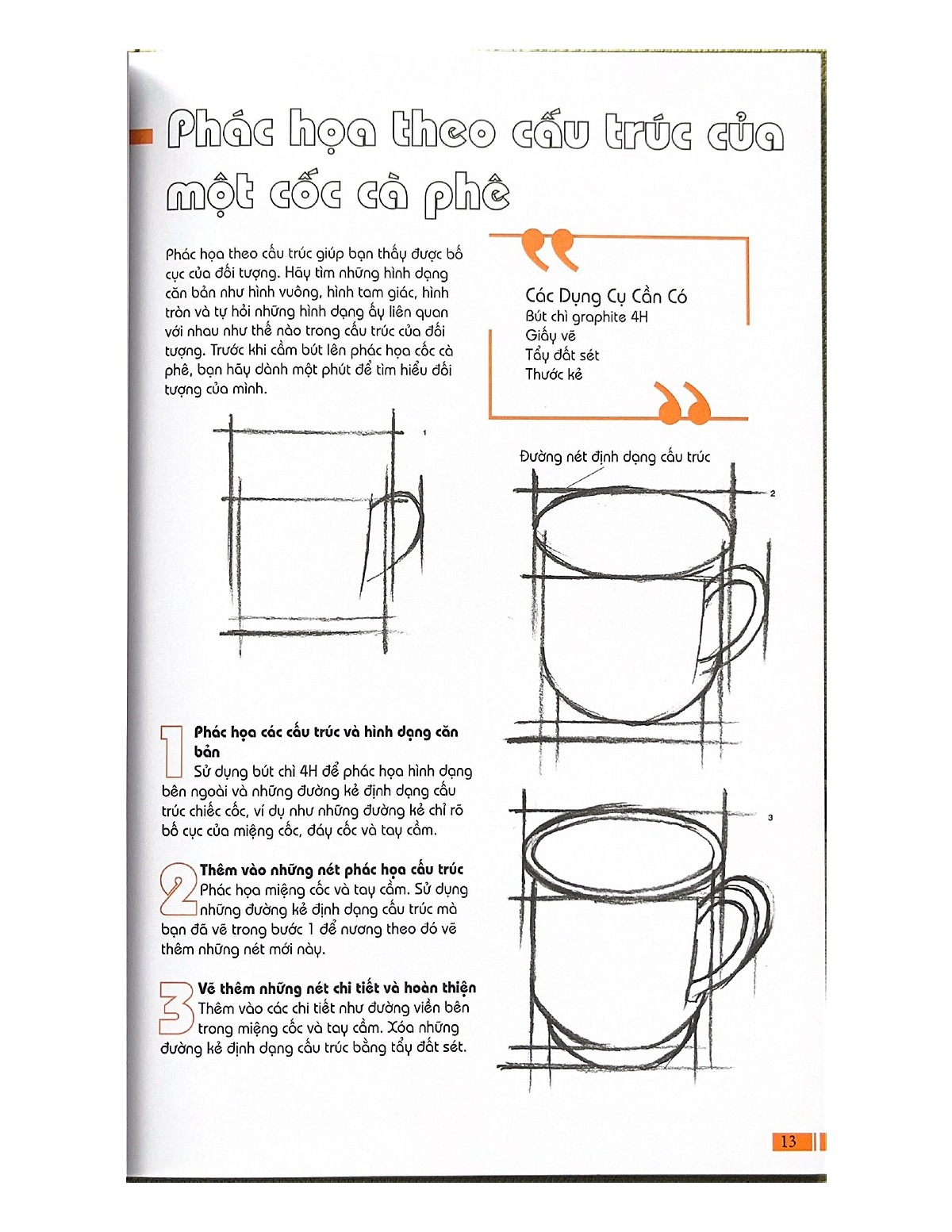 bí quyết vẽ tranh chì cho người mới bắt đầu (tái bản 2024)