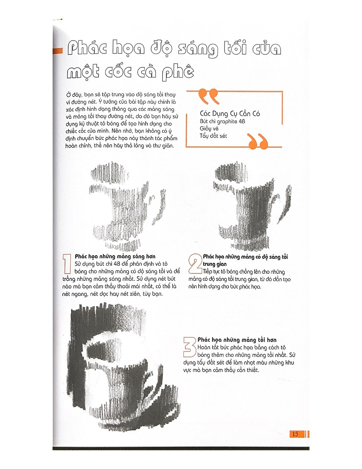 bí quyết vẽ tranh chì cho người mới bắt đầu (tái bản 2024)