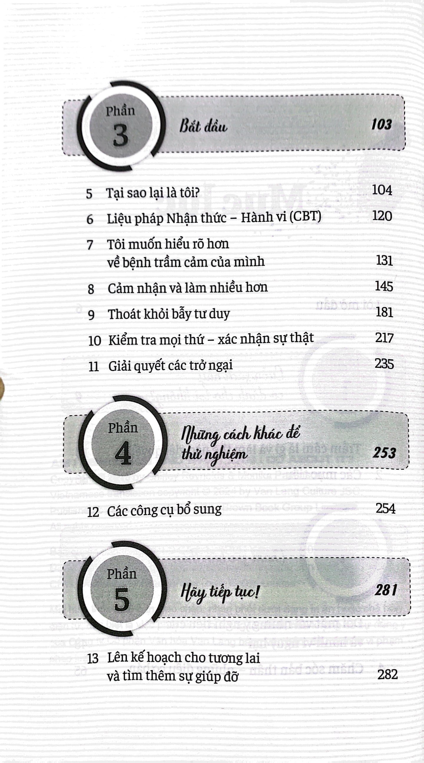 bị trầm cảm tôi phải làm gì